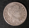 1904 Barber Quarter - EXTRA FINE Philadelphia Barber