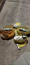 Cargo Lot of 3 Ratchet Tie Down Straps Differ...