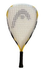 HEAD Ti Rocket Squash Racquet with New Grip and Two Extra New Grip Wraps