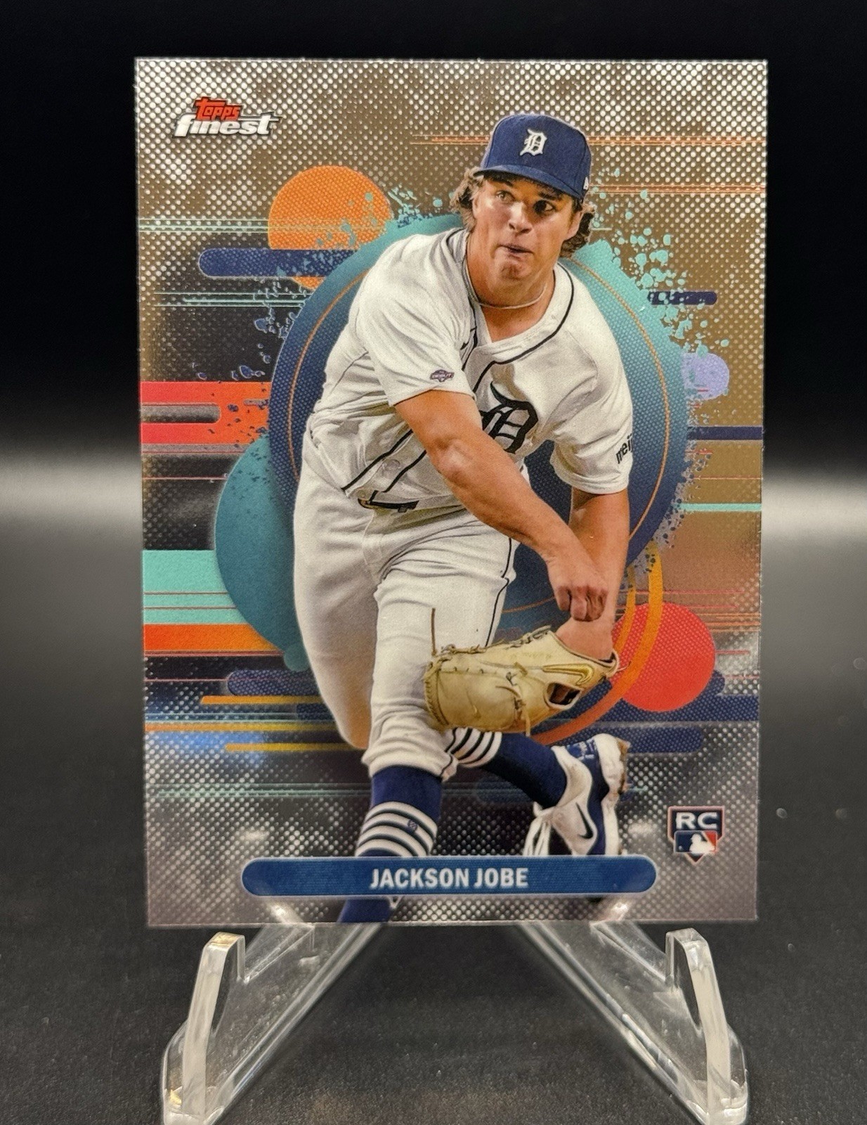 🔥2025 Topps Finest Baseball - Jackson Jobe Uncommon Rookie Card #174
