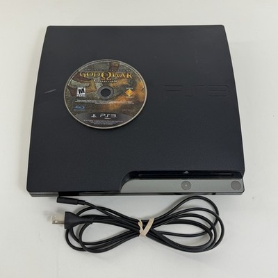 Sony PlayStation 3 Slim PS3 CECH-2501A Black Console Bundle.