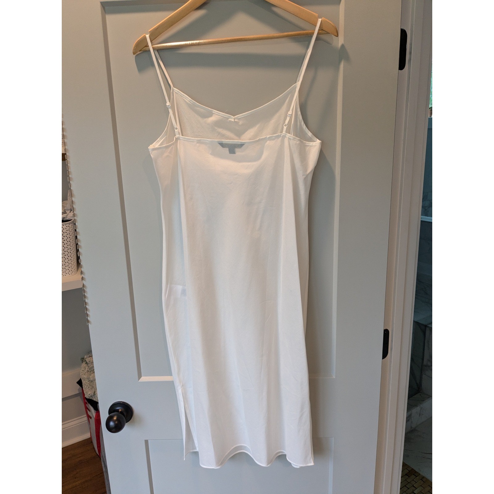 Brooks Brothers White Cotton Slip Nightgown Size 4 Sleeveless thumbnail 9