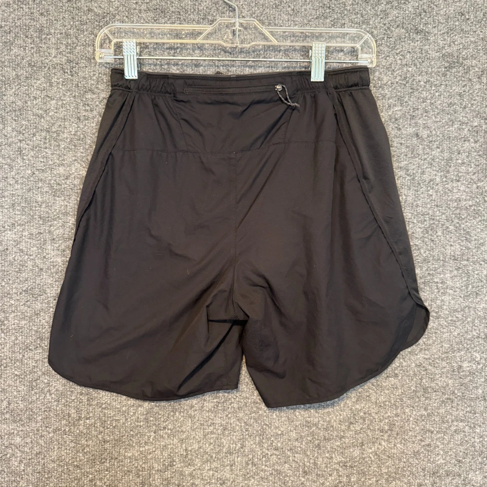 Pantalones Cortos Patagonia Para Hombres Pequeños Negros Strider Pro Cintura Elastizada Atletismo Foto 2 de 4