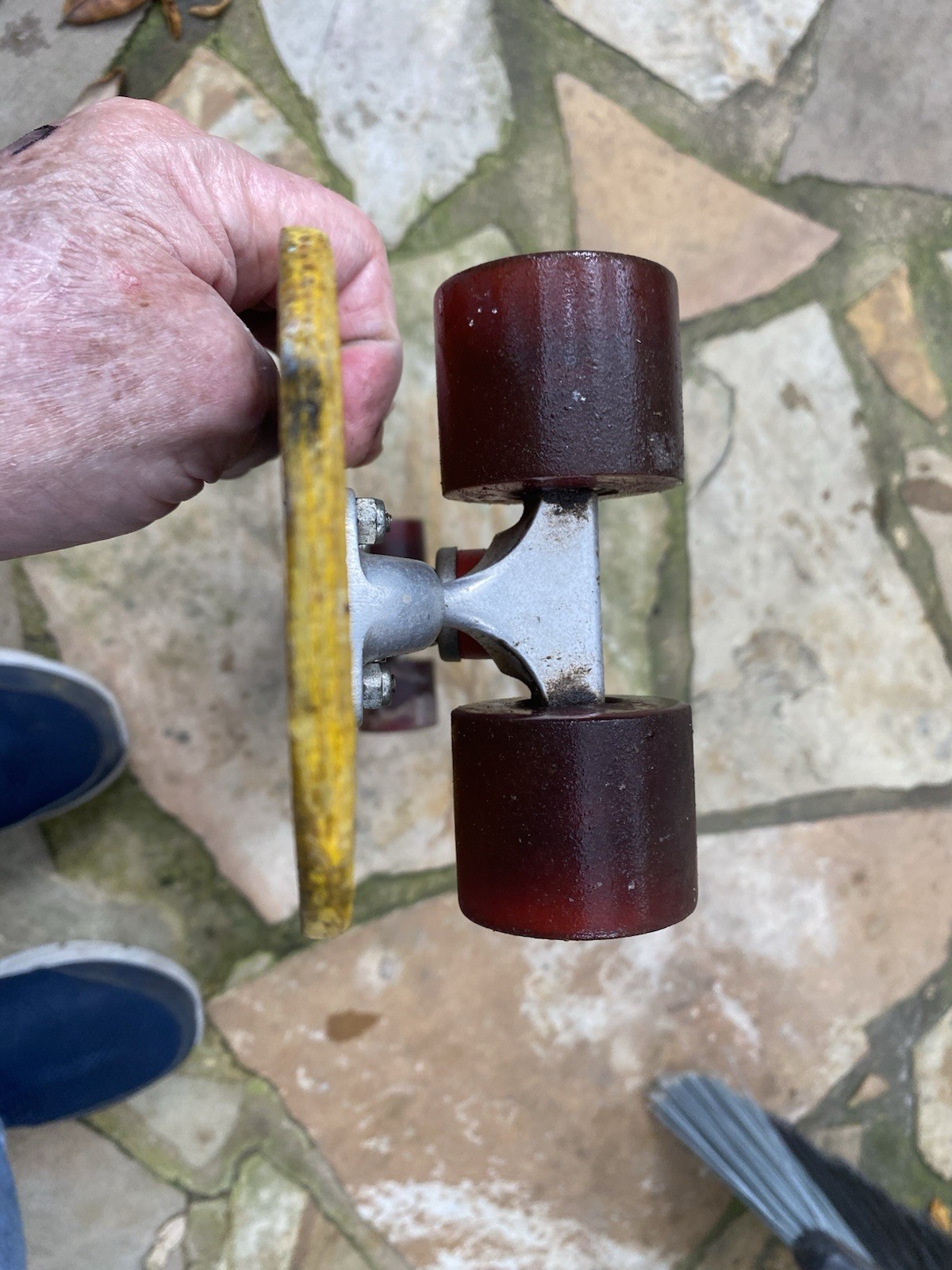 Very Vintage Hobie Hotdogger Fiberglass Skateboard 