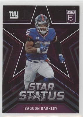2023 Panini Donruss Elite Star Status 40/349 Saquon Barkley #9 1df0