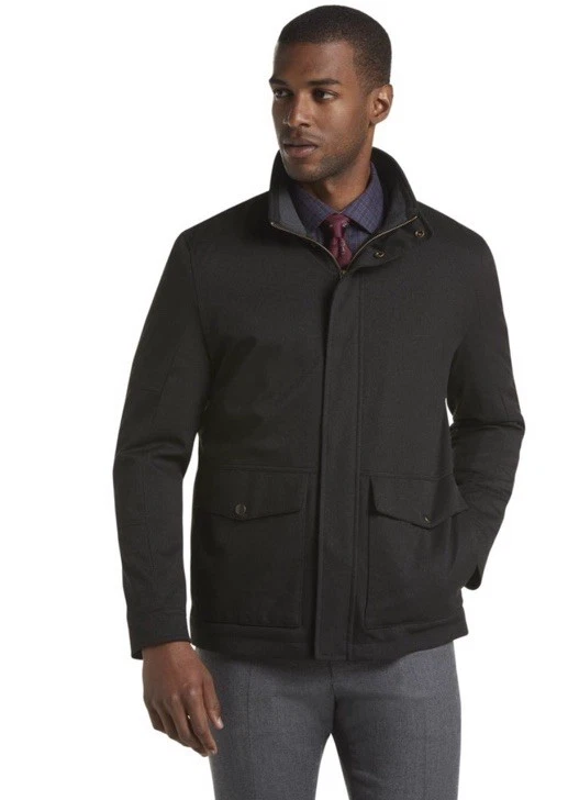 Jos. A. Bank 1905 Collection Twill Black Field Jacket Chore Coat Men’s XXL -NWOT