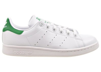Size 6.5W adidas Stan Smith Cloud White Green (Women's)