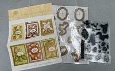Anna Griffin MINI NATURE STAMPS DIES NEW 353 Cute Critters Owl