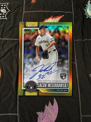 READ DESCRIPTION Series 1 Flagship Autographs Jacob Misiorowski Gold /50 Pack