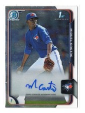 2015 Bowman Chrome Miguel Castro AUTO AUTOGRAPH RC TORONTO BLUE JAYS