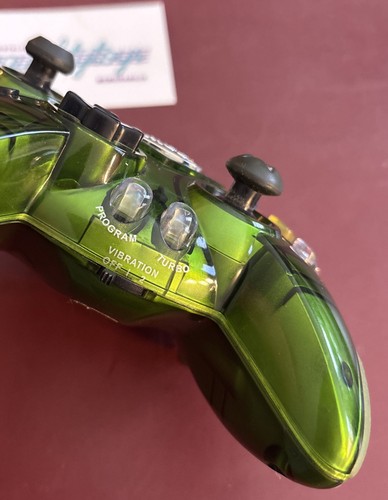 Xbox Control Intec Controller Original Xbox-G8005-B Green - Tested & Working - Picture 8 of 14