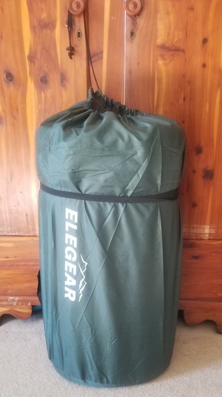 ELEGEAR Self Inflating Sleeping Pad,  Ultra-Thick Memory Foam Camping Pad 