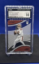 2022 Panini Chronicles Clear Vision Rookies Brock Purdy #CVR-8 (RC) 49ers SGC 10