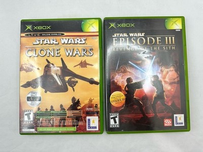 Orignal Xbox Star Wars Clone Wars w/Tetris Worlds, Episode III: Revenge of Sith