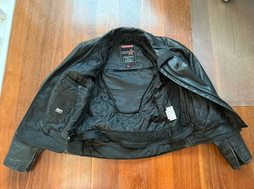 rst leather jacket - image 4 of 4