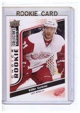 Ville Leino 2009-10 Upper Deck Collector's Choice Rookie Card #256