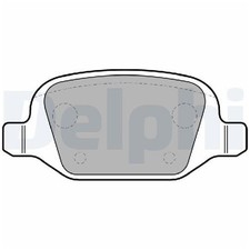 Satz Bremsbeläge Bremsklötze hinten für Alfa Romeo 147 937 156 932 GT | 24225