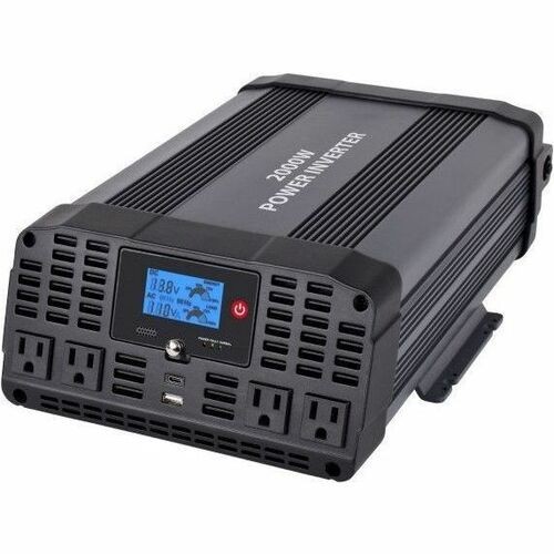 Инвертор Technaxx Sine TE22 мощностью 2000 Вт с ЖК-дисплеем, чистая синусоидальная волна 5045