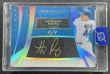 1/1 ANTHONY RIZZO 2015 PANINI IMMACULATE COLL #8 ALL-STAR AUTO PLATINUM 1/1