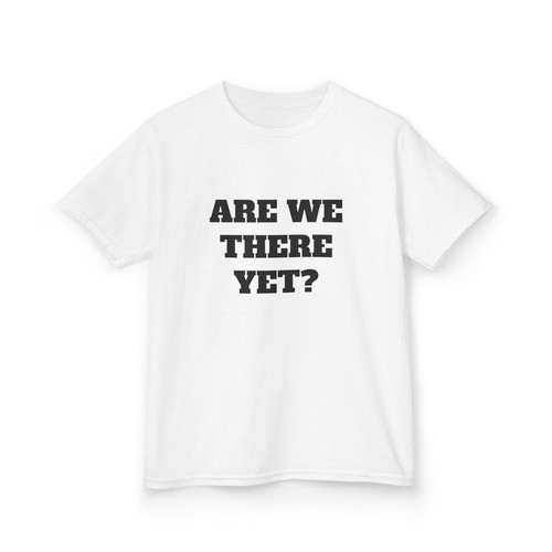 Kids Tee - 'Are We There Yet?' Vacation Wear, Gift for Kids, Adventure T-Shirt - Picture 8 of 37