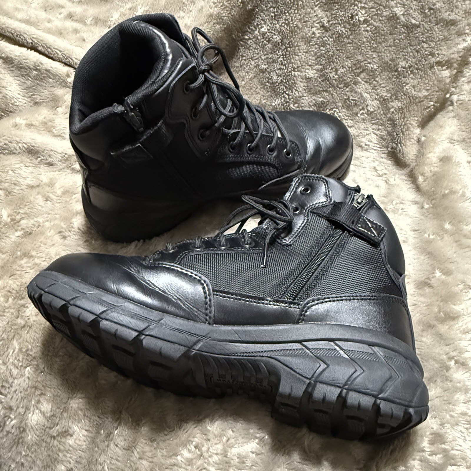 Interceptor Guard Black Leather Combat Tactical S… - image 7