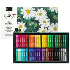 Oil Pastels Set of 48 Colors, Soft Oil Pastels for Art Painting, Drawing,
