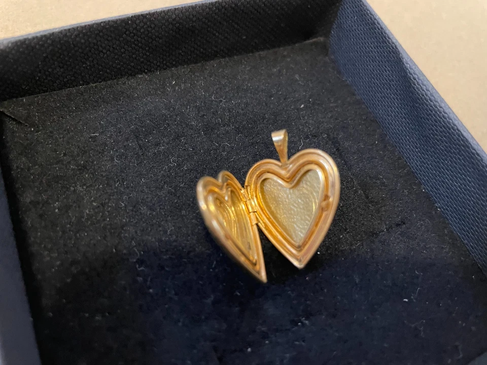 Gold Heart Pendant by BLACK HILLS GOLD, 14k gold-filled, 12k locket. - Image 3 of 4
