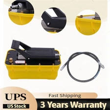 Air Hydraulic Jack Pump Rotary Lift 10,000 PSI with 2.3L Reservoir