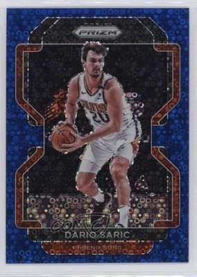 2021-22 Panini Prizm Fast Break Blue Prizm 90/150 Dario Saric #66 7n6