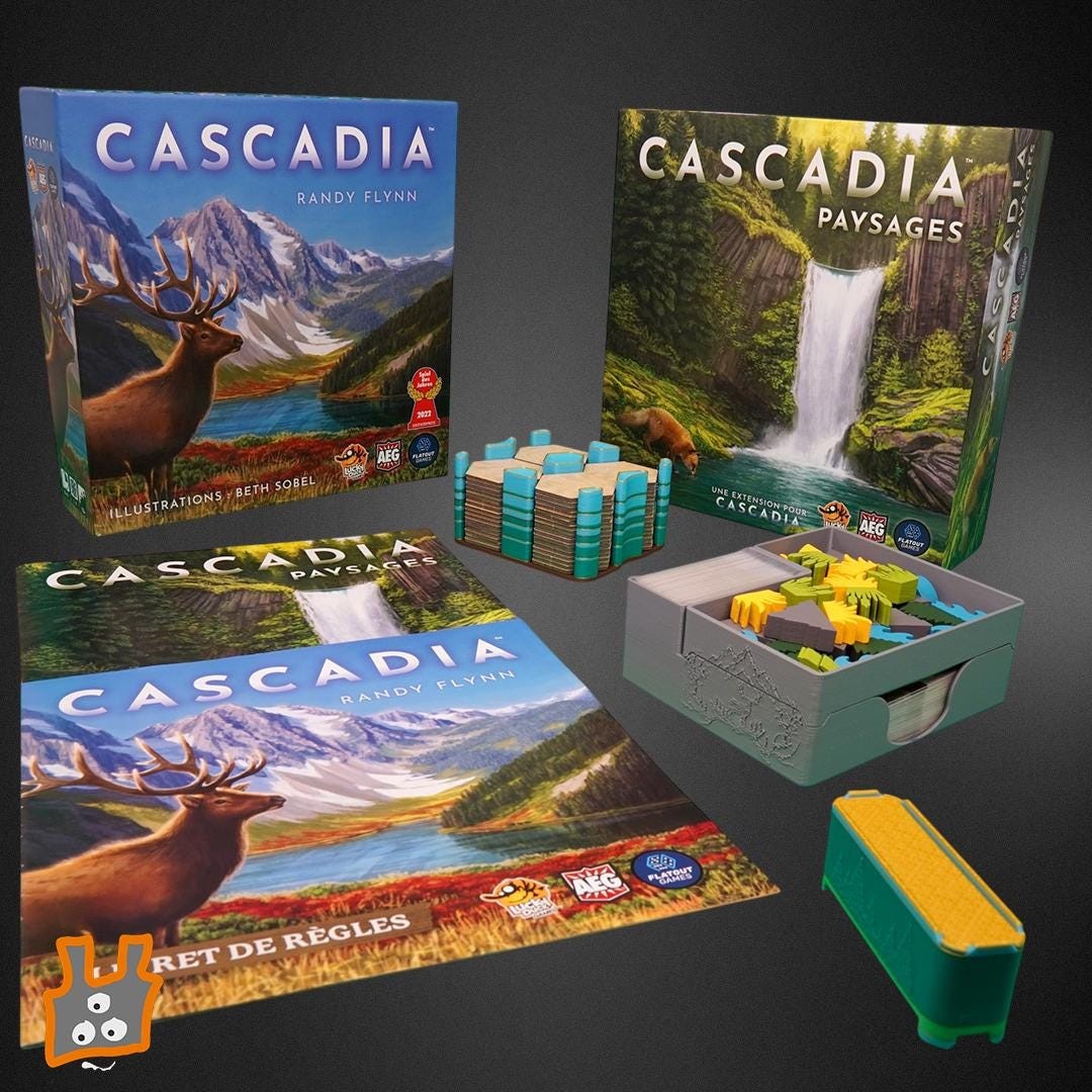 Insert pour Cascadia et son extension avec modules amovibles pour une mise en place rapide
