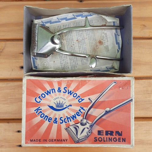 Vintage Solingen-ERN Hair Clippers No.0000 Germany 40s. Original Box | eBay