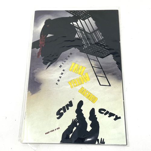 Frank Miller Sin City Comic Lot 16 Vintage Boarded Big Fat Kill Yellow Dame Babe - Picture 4 of 17