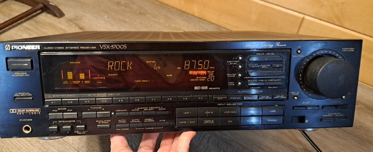 Pioneer vsx-5700s オーディオ/ビデオ受信機 PIONEER VSX-5700S AUDIO/VIDEO RECEIVER. WORKS. NO REMOTE | eBay