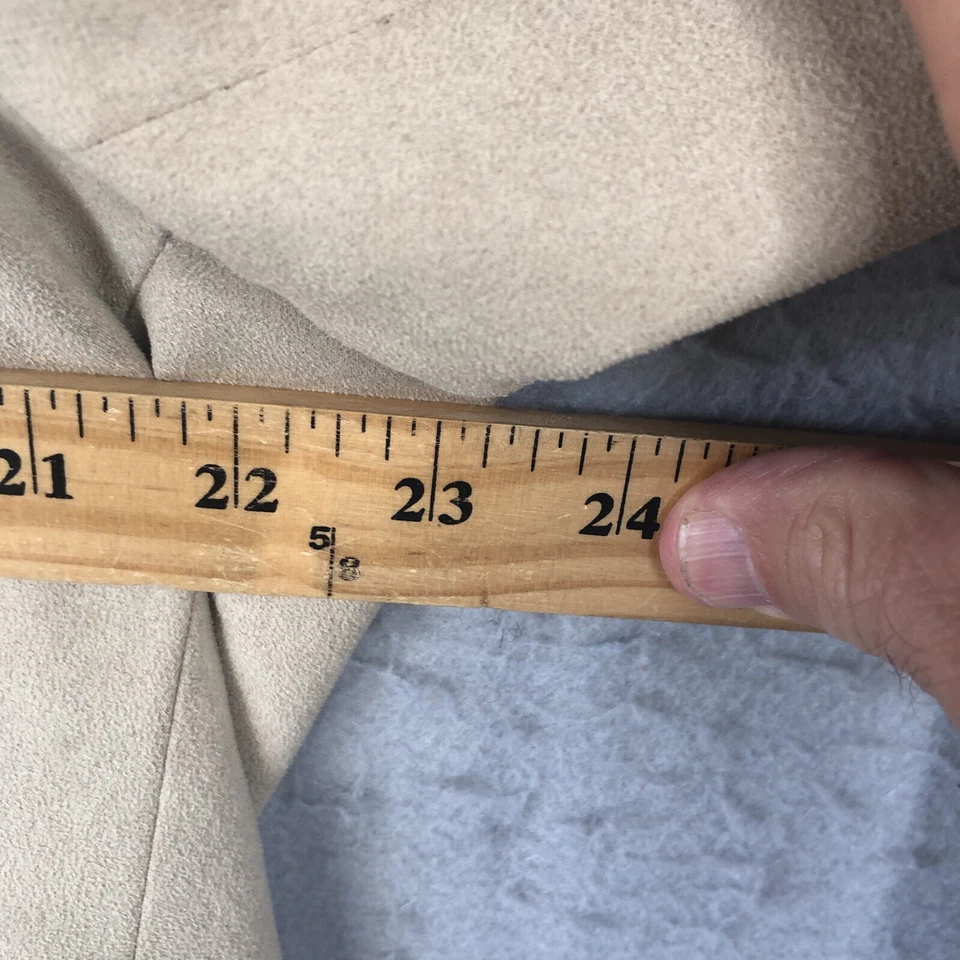 Blazer de Colección Norm Thompson para Hombres 44R Marrón Imitación Gamuza Abrigo Deportivo Chaqueta Occidental Foto 4 de 4