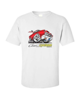 1964 Mercury Comet Cyclone Classic Muscle Drag Car T-shirt SINGLE & DOUBLE Print