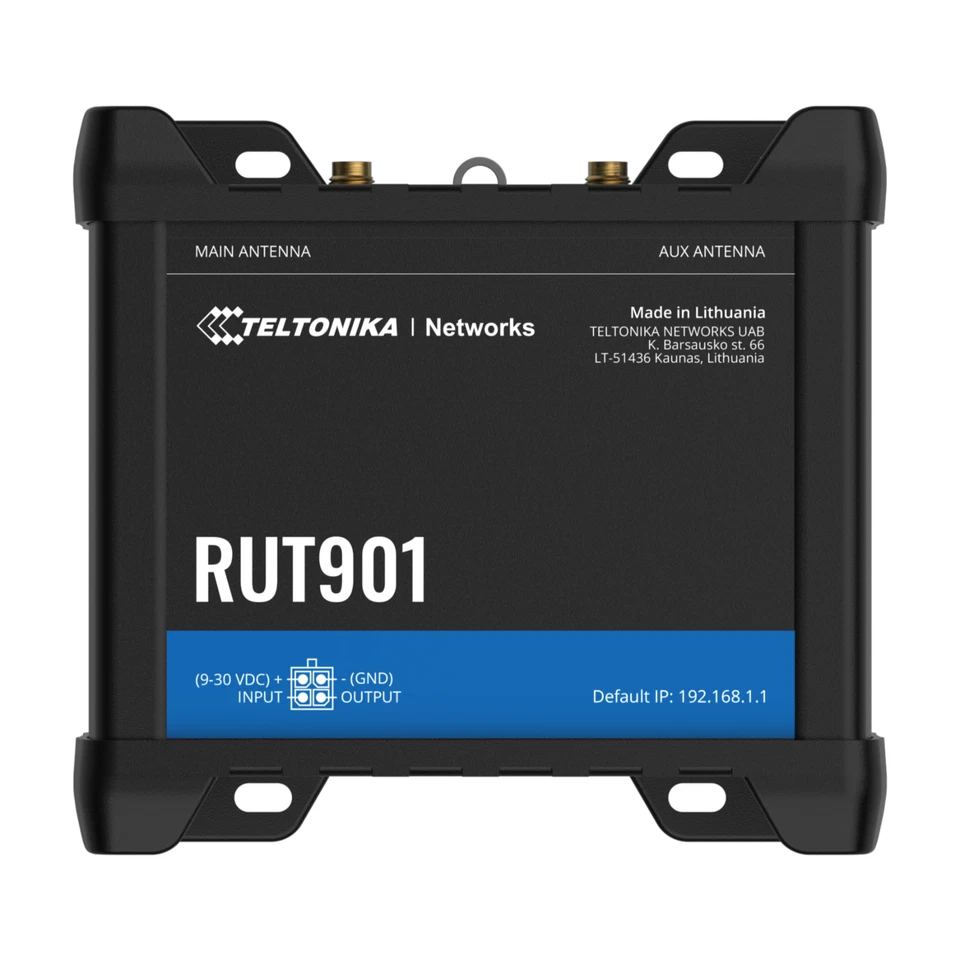Teltonika RUT901 Advanced 4G LTE Industrial Wireless Router Unlocked (RUT951) - Image 4 of 4