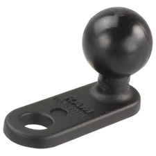 RAM-B-252U Ram Mounts 2.25" x 0.87" Motorcycle Base with 11mm Hole and 1" Ball