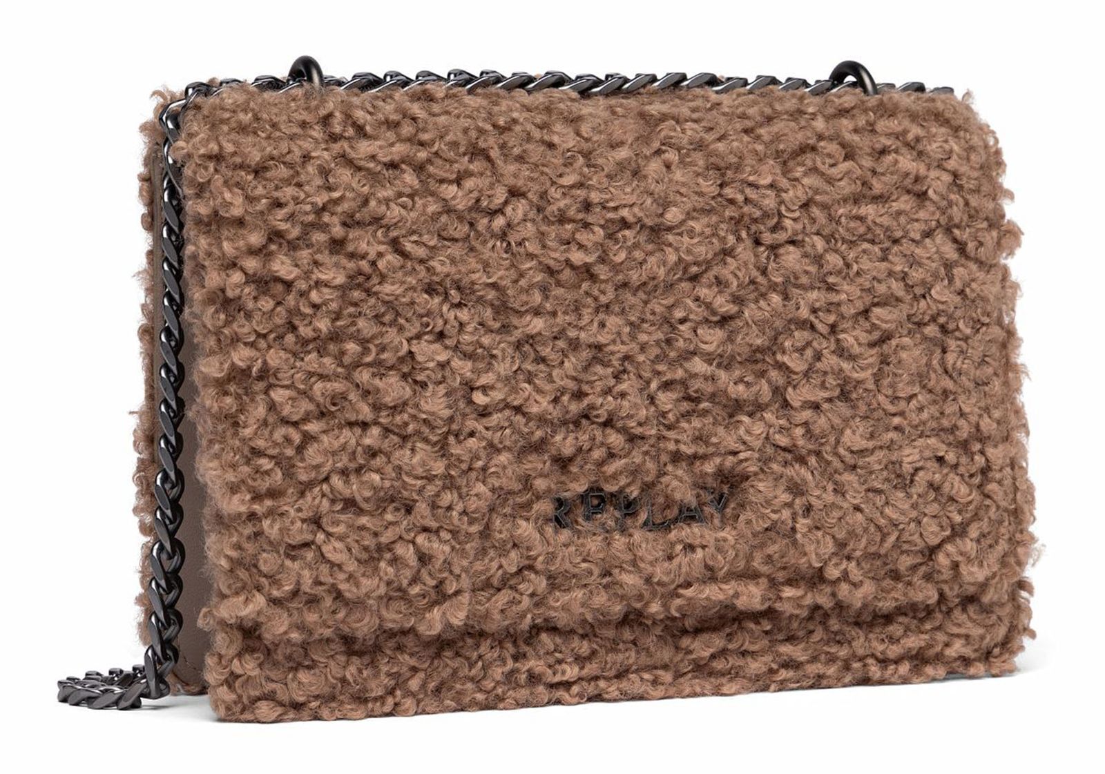 REPLAY cross body bag Crossbody Bag Taupe Gray