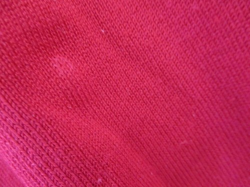Preston & York Petites Women's Size PS Small Solid Red Silk Long Sleeve Sweater - Picture 5 of 12