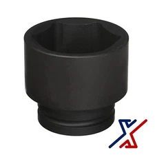38 mm. x 1" Drive,  6 Point Impact Socket, Spindle Axle Nut by X1 Tools