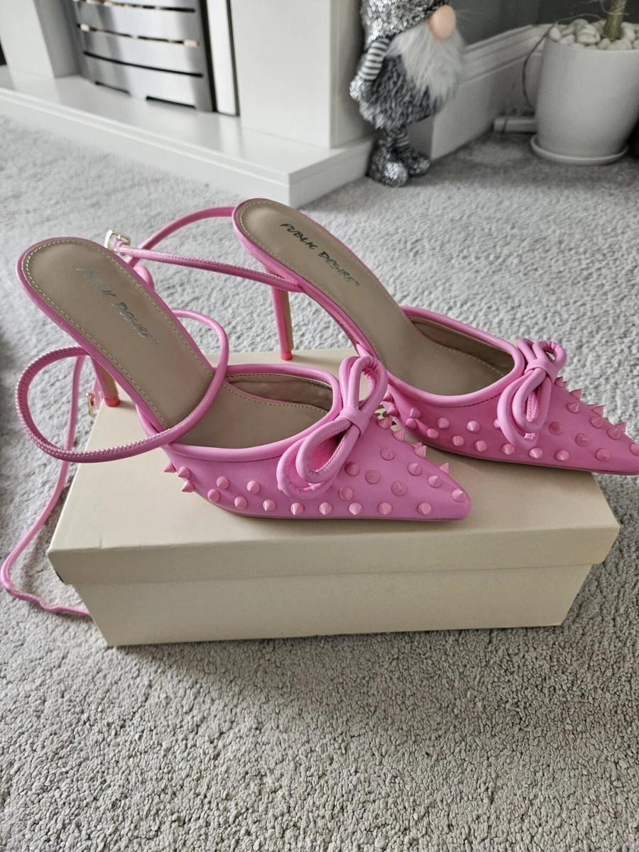 Public desire hotsell pink heels