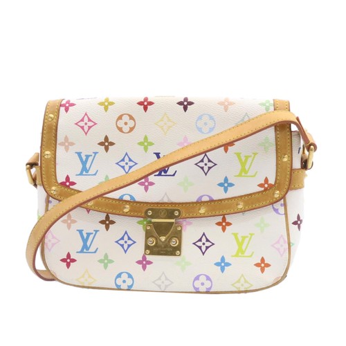 LOUIS VUITTON Monogram Multicolor Sologne Shoulder Bag White M92661 Auth  25963 | eBay