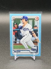 2020 Bowman Niko Hulsizer BP-17 1st Sky Blue Paper /499 | Tampa Bay Rays