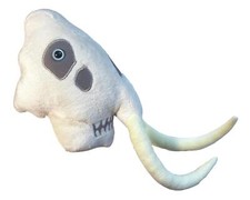 Fuzzy Fossils Woolly Mammoth Skull Plush Giant Microbes Prehistoric Toy 24cm