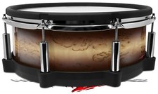 Wrap for Roland vDrum Shell PD140 Exotic Wood Karelian Burl Burst Dark Mocha