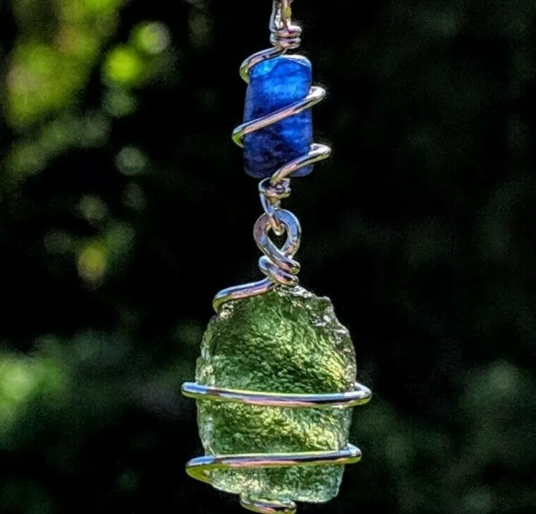 Cheap on sale moldavite necklace