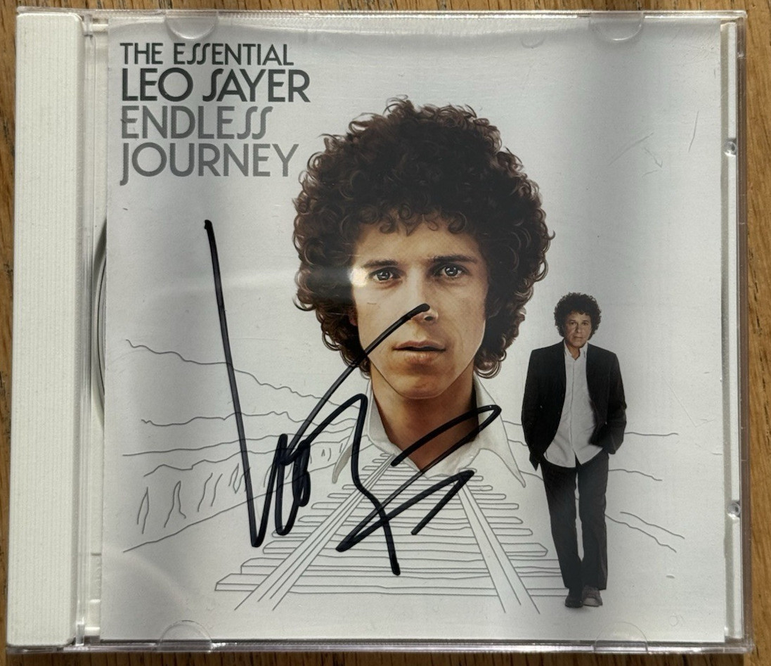 The Essential Leo Sayer Endless Journey CD Signed + Meet & Greet Ticket