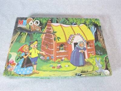 Vintage Hansel & Gretel storybook puzzle 60 pieces Complete