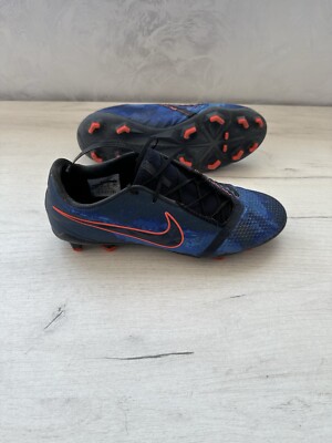 Nike Phantom Venom Elite Navy Blue Soccer Cleats Boots US8 UK7