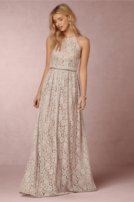 NEW ANTHROPOLOGIE BHLDN $280 PLATINUM NUDE LACE ALANA DRESS BY DONNA MORGAN 0 | eBay NEW ANTHROPOLOGIE BHLDN $280 PLATINUM NUDE LACE ALANA DRESS BY DONNA MORGAN 0 | eBay